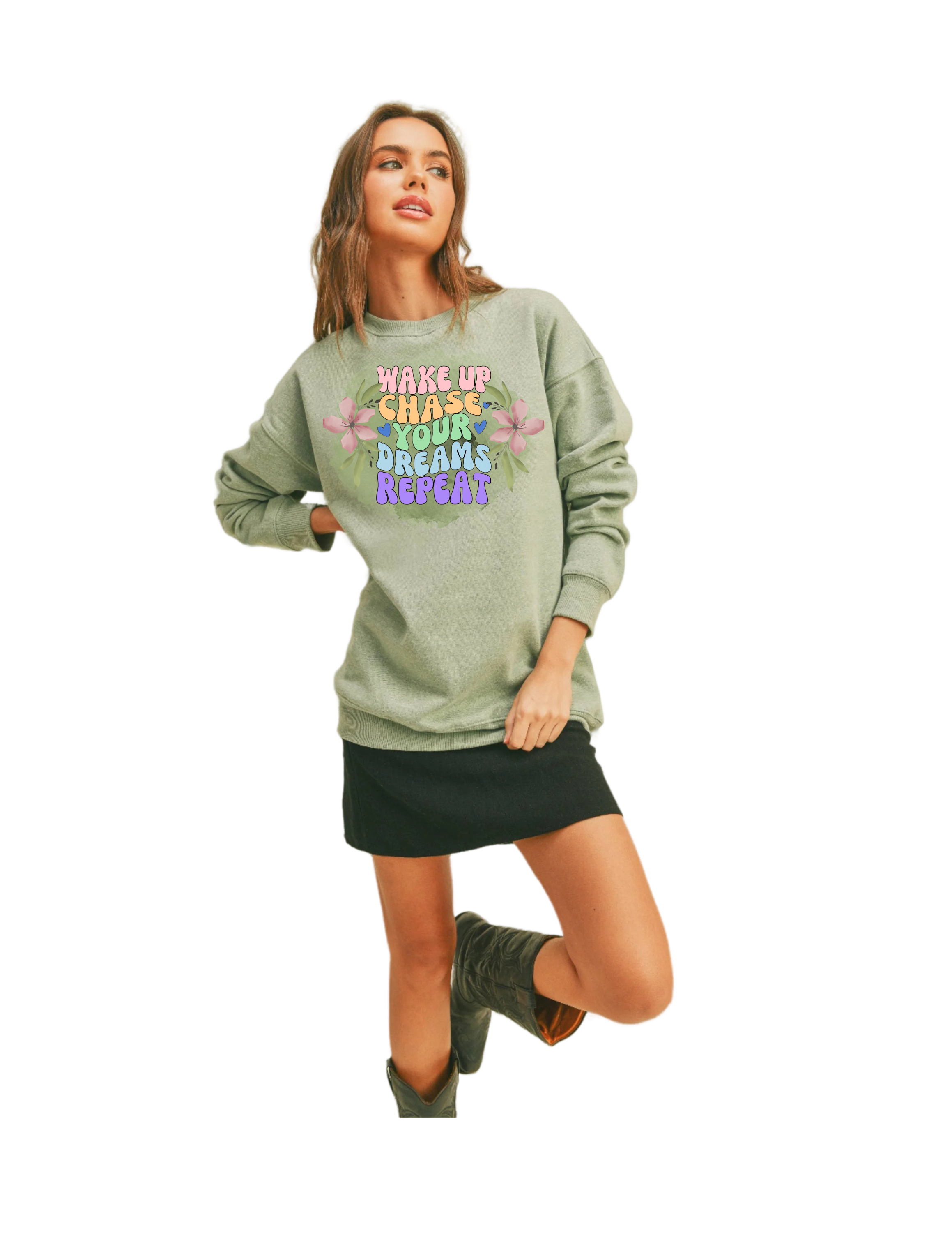 BLOOM YOUR OWN WAY CREWNECK